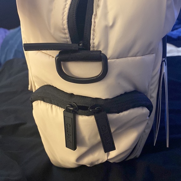 SOLD OUT Calpak Luka duffel in oatmeal - Picture 5 of 6